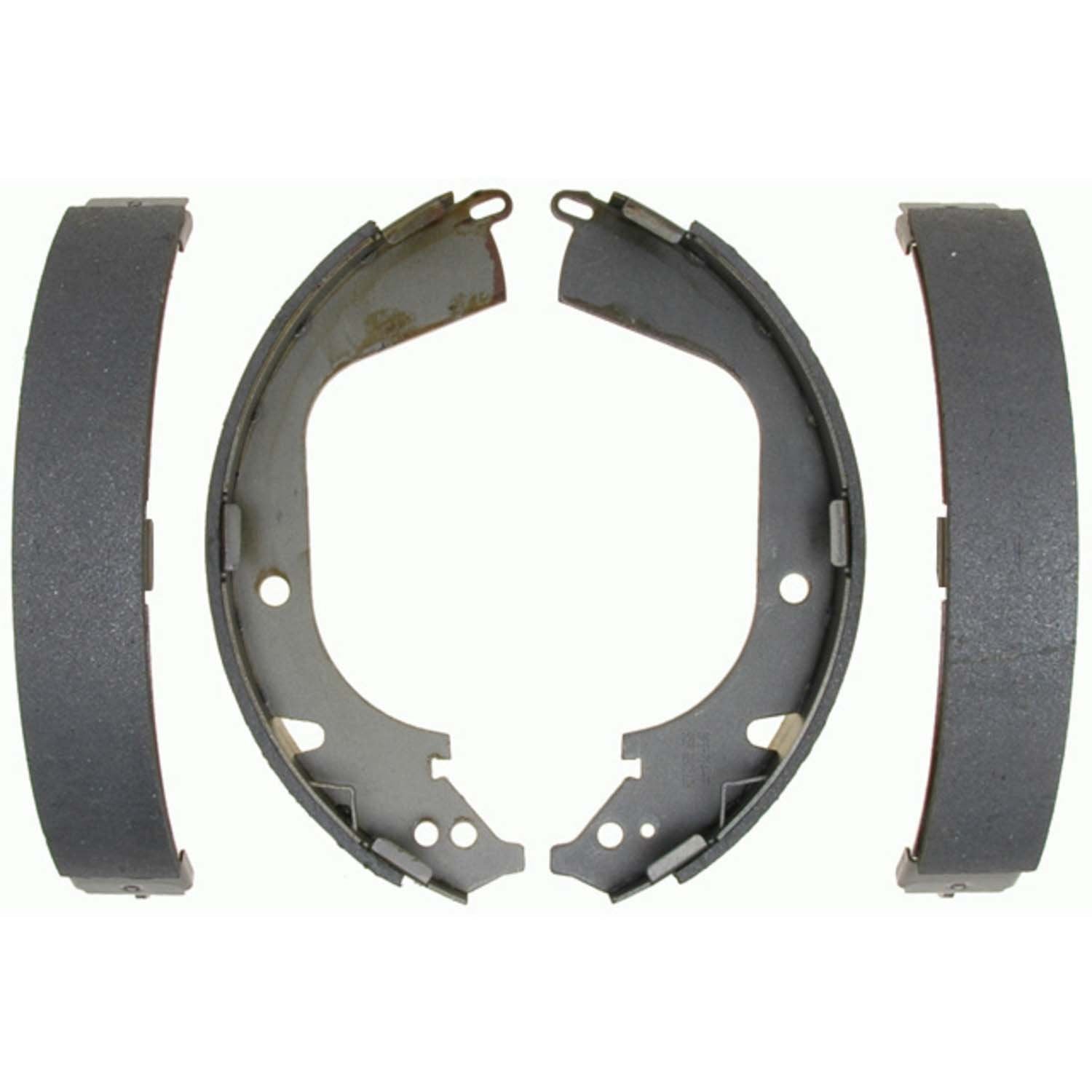 ACDelco Gold 17959B Bonded Rear Drum Brake Shoe Set (7544039014638)